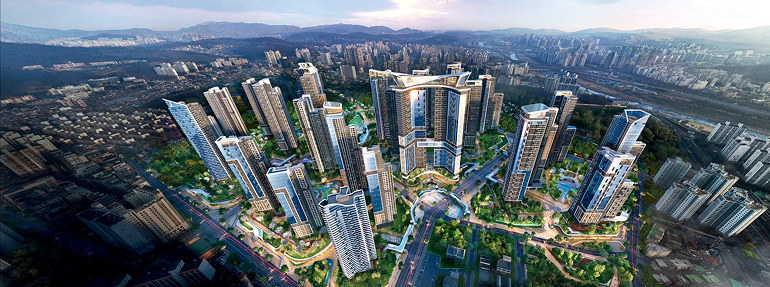 구리 수택동 재개발사업지 조감도